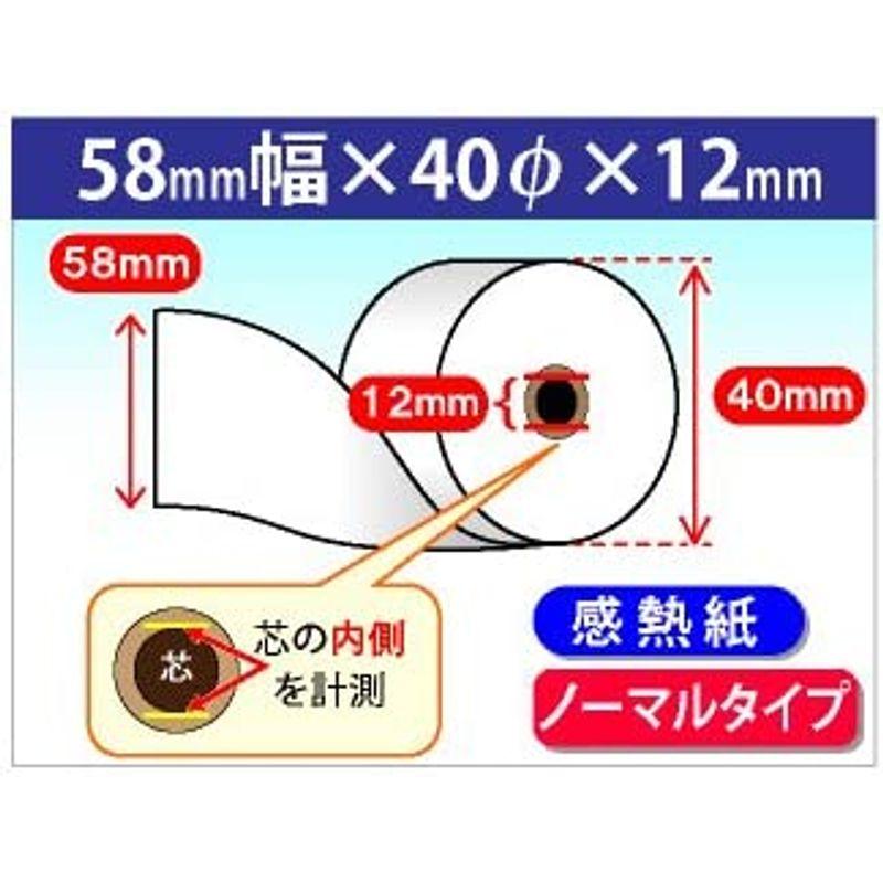 ペイ　用　プリンター　汎用　感熱ロール紙（200巻パック）　対応