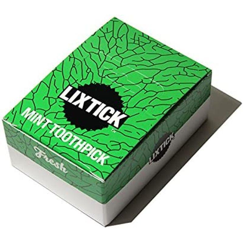 安心の定価販売LIXTICK MINT TOOTHPICK BOX ミント味 爪楊枝 (10tube入) 食器、グラス、カトラリー 中央化学 日本製 使い捨て容器 CT仕切折R2.7A BK 身 100枚入サイズ:約23.8×19×3.2cm