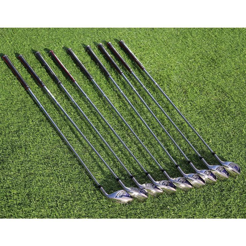 MAZEL(マゼル) ゴルフ クラブ アイアン セット ワンレングスアイアンセット カーボン/スチール シャフト 右利き&左利き シングル マゼル ゴルフ クラブ アイアン セット ワンレングスアイアンセット カーボン/スチール シャフト 右利き&左利き シングル MAZEL SW