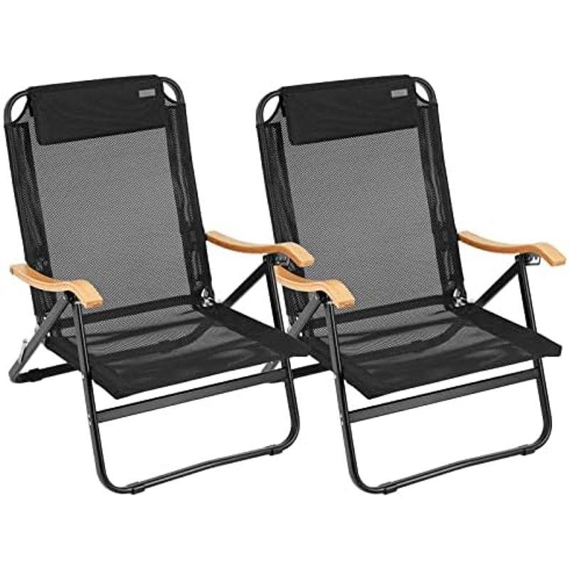 KingCamp リクライニングチェア 4段階調整 アウトドア チェア