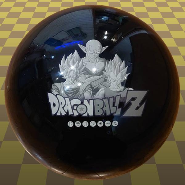 ボウリングボール/ABS/ドラゴンボールZ/DRAGON BALL Z/ブラックバージョン｜grandbowl-proshop