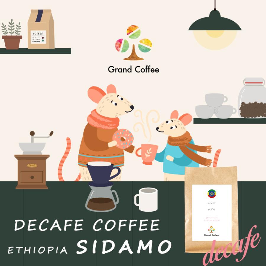 カフェインレス コーヒー デカフェ 珈琲 スペシャルティ コーヒー豆 自家焙煎 珈琲豆 エチオピア シダモ 150g 豆 4000円以上ご購入で 送料無料 | 