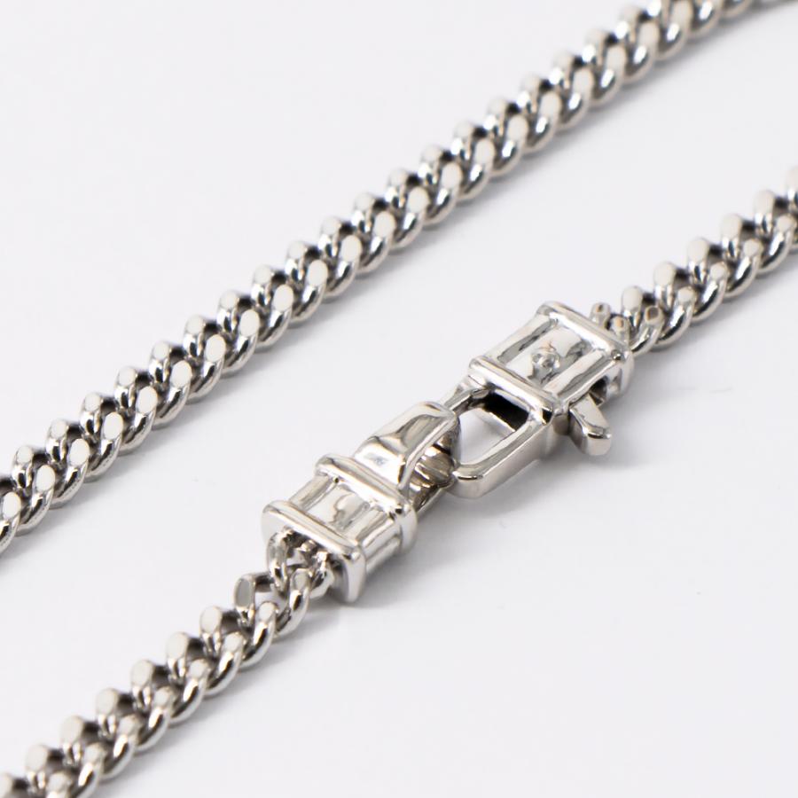 【美品・箱付き】TOMWOOD Curb Bracelet L シルバー925 TOM WOOD（トムウッド） ブレスレット シルバー カーブブレスレット
