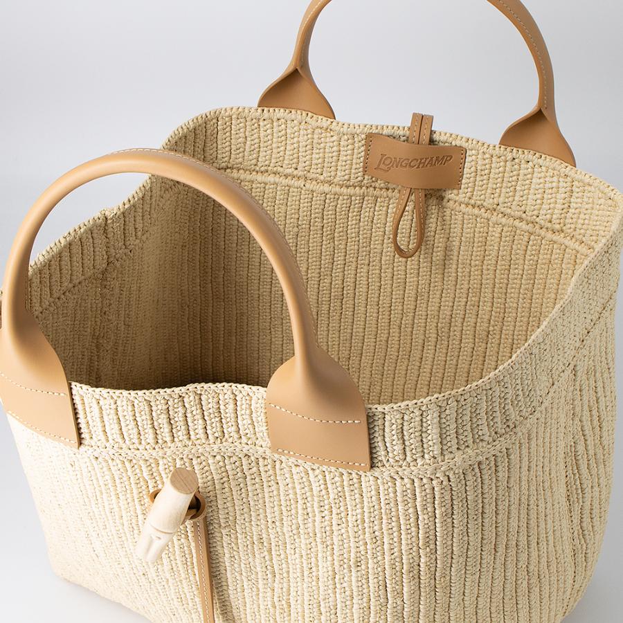 LONGCHAMP Hansi d'Alsaceビレロイ＆ボッホ 2枚セット LONGCHAMP（ロンシャン） トートバッグ LE ROSEAU RAPHIA ル ロゾ