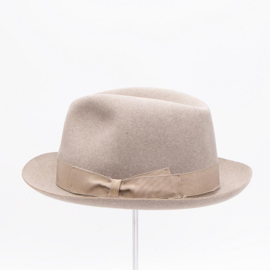 Borsalino（ボルサリーノ） フェルトハット 中折れ帽 ベージュ