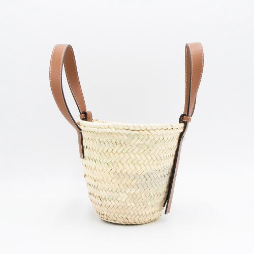2022年春夏新作】ロエベ LOEWE かごバッグ ナチュラル/タン BASKET BAG 2022年春夏新作】ロエベ LOEWE かごバッグ ナチュラル/タン BASKET BAG