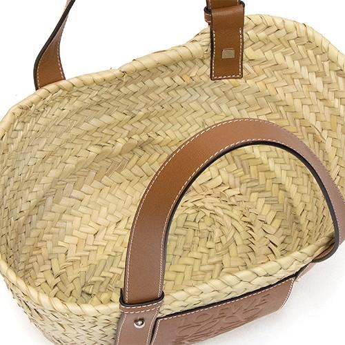 2022年春夏新作】ロエベ LOEWE かごバッグ ナチュラル/タン BASKET BAG 2022年春夏新作】ロエベ LOEWE かごバッグ ナチュラル/タン BASKET BAG