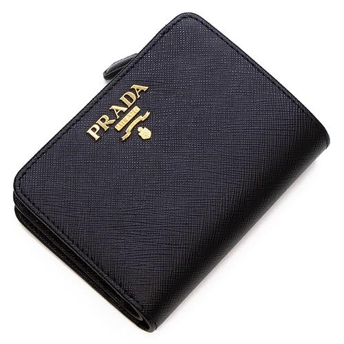 プラダ Prada 2つ折り財布 ブラック 1ml018 Qwa F0002 Saffiano Metal Nero 5666 ブランドショップgrande Tokyo 通販 Yahoo ショッピング