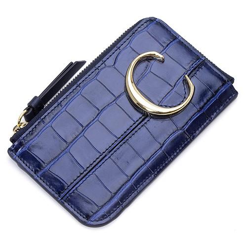 クロエ カードケース フラグメントケース レディース Chloe レザー 本革 Chloe C クロエシーchc19up059a87 4d4 Full Blue フルブルー Www Energytribune Com
