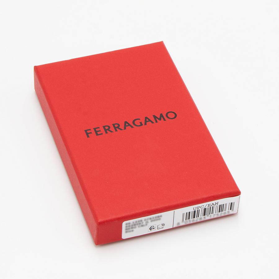 FERRAGAMO フェラガモ 2つ折り長財布(小銭入れ付き) ブラック FERRAGAMO フェラガモ 2つ折り長財布(小銭入れ付き) ブラック