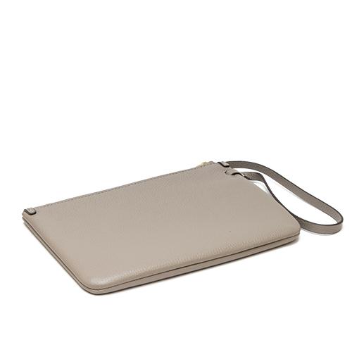 TORY BURCH（トリーバーチ） ポーチ グレーヘロン PERRY BOMBE WRISLET