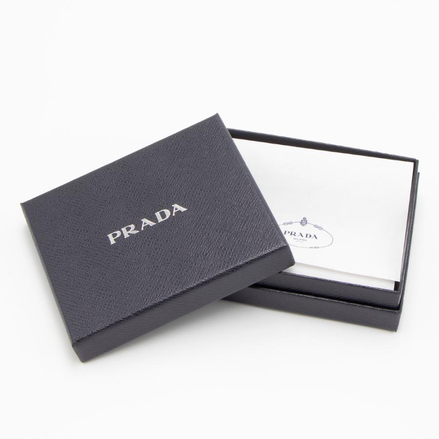 プラダ PRADA 2つ折り財布(小銭入れ付き) ブラック 2MO738 QME F0002 SAFFIANO METAL NERO｜grande-tokyo｜06