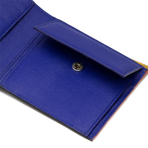 2021年秋冬新作】ポールスミス PAUL SMITH 2つ折り財布 ブラック/バイ 2021年秋冬新作】ポールスミス PAUL SMITH 2つ折り財布 ブラック/バイ