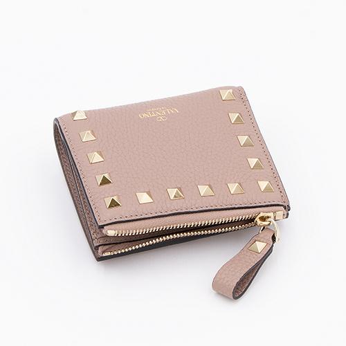 公認ストア - VALENTINO ロックスタッズ カーフスキン スモール