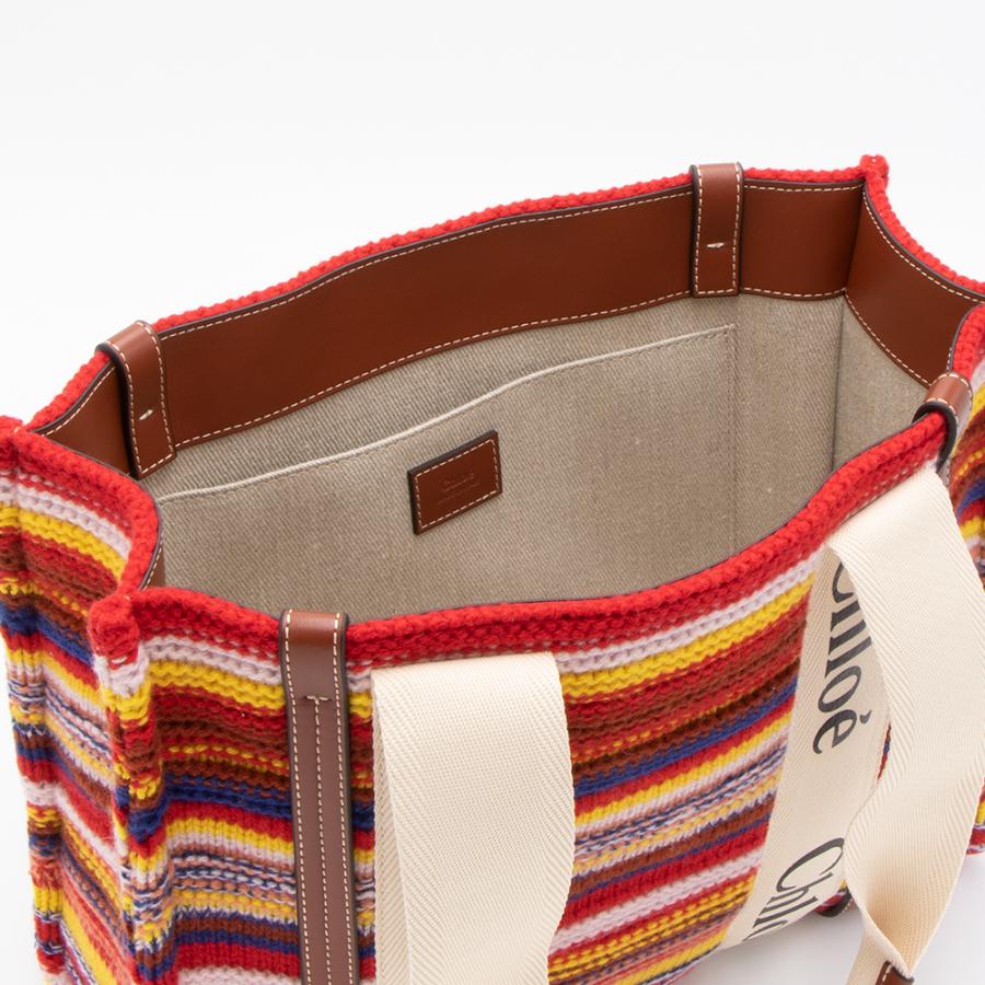【ハッピープライス】クロエ CHLOE ミディアムトートバッグ マルチカラー WOODY ウッディー CHC21WS383F31 69D