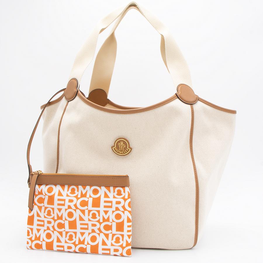 モンクレール MONCLER トートバッグ ナチュラル NALANI TOTE BAG 5D000  