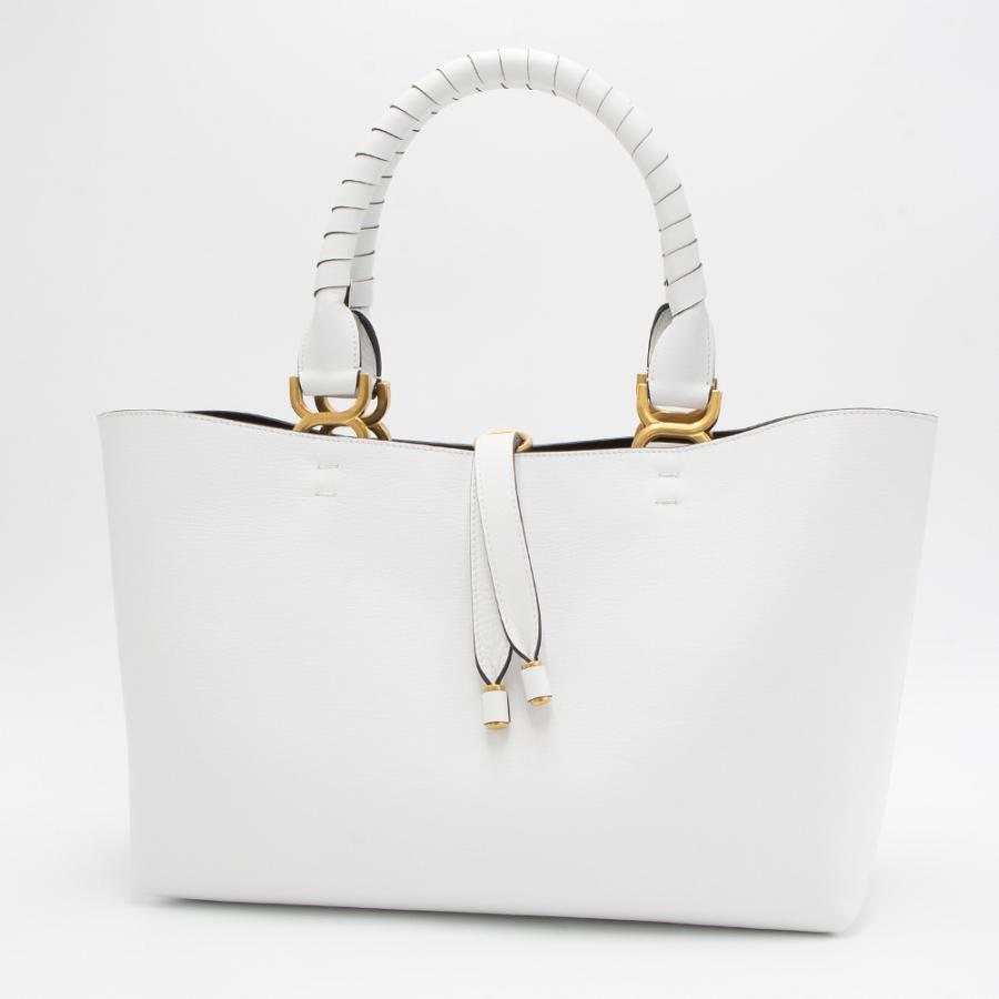 Chloe クロエ CHLOE トートバッグ ホワイト MARCIE CHC23SS651J89 101 