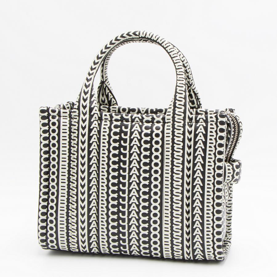 MARC JACOBS マークジェイコブス トートバッグ ブラック/ホワイト ザ 