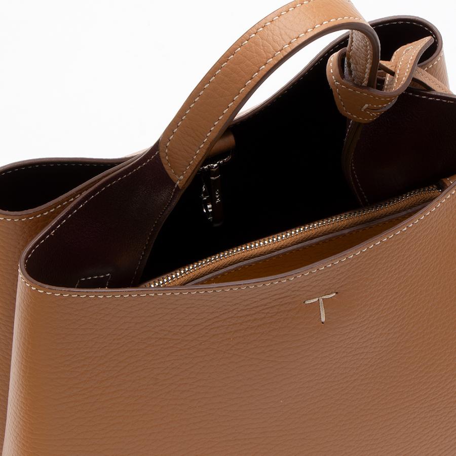 TOD'S DIバッグ トートバッグ マホガニー 2WAY ブラウン