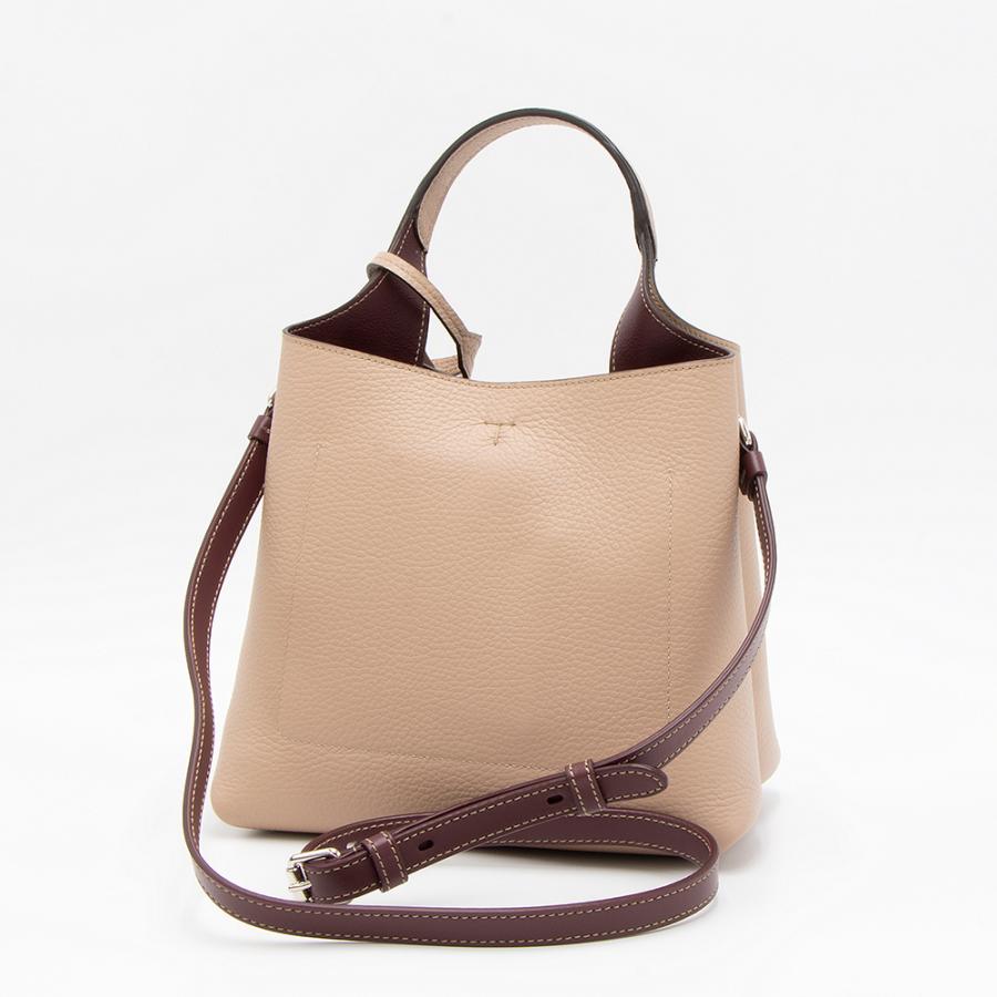 TOD'S トッズ トートバッグ(2WAY仕様) ミニ ピンクベージュ TOD'S トッズ トートバッグ(2WAY仕様) ミニ ピンクベージュ