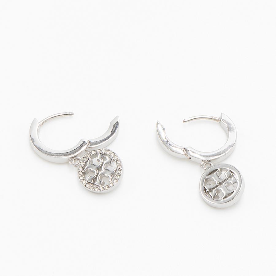 Tory Burch ピアス TORY BURCH（トリーバーチ） ピアス シルバー/クリスタル MILLER SMALL