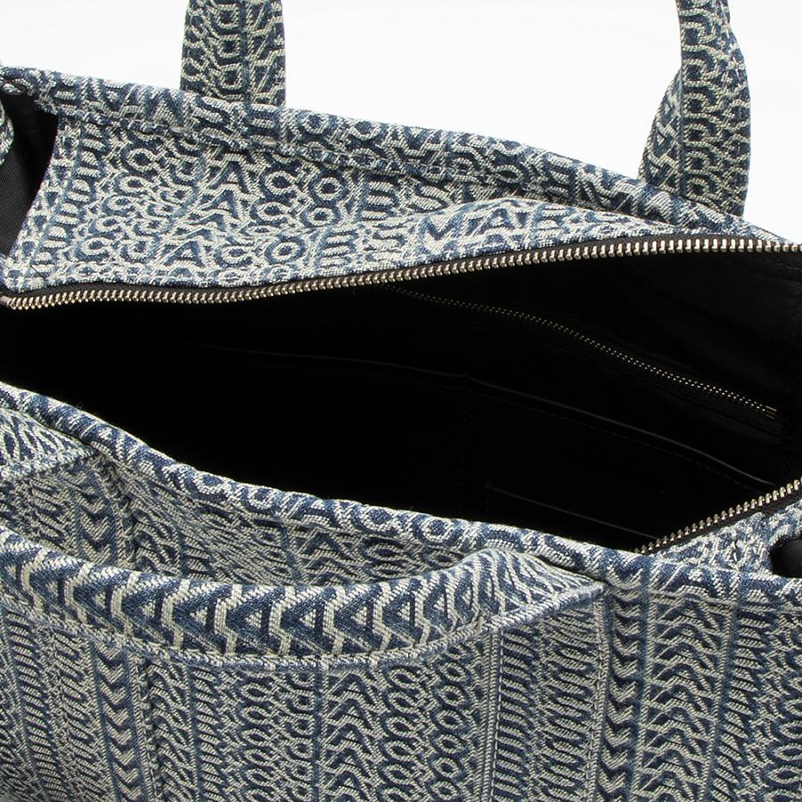 マークジェイコブス MARC JACOBS トートバッグ サンフェーデッドデニム THE WASHED MONOGRAM DENIM TOTE BAG MEDIUM 2P3HTT012H02 473｜grande-tokyo｜07