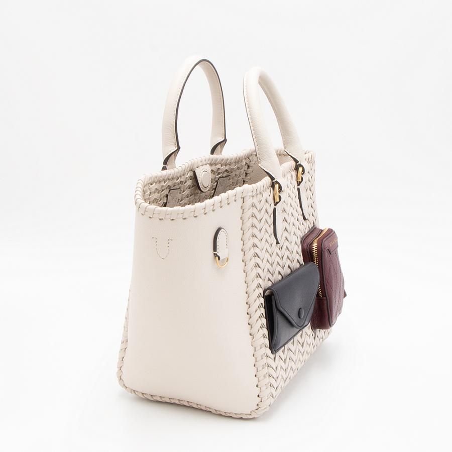 ANYA HINDMARCH アニヤハインドマーチ トートバッグ チョーク ANYA HINDMARCH アニヤハインドマーチ トートバッグ チョーク