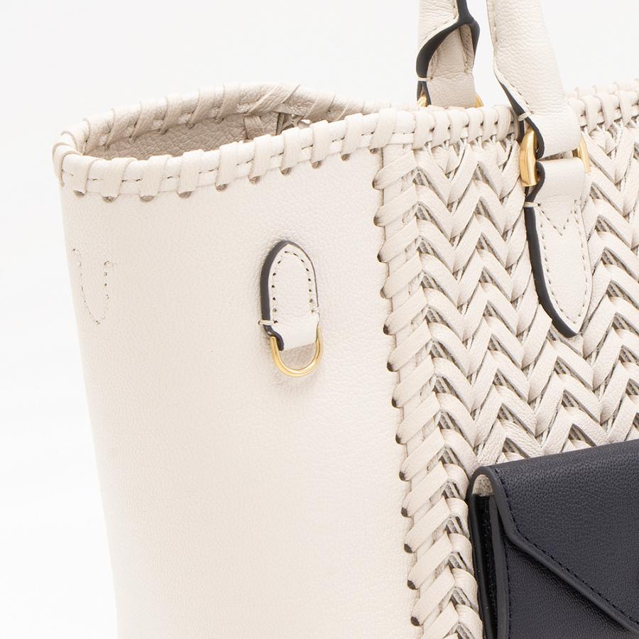 ANYA HINDMARCH アニヤハインドマーチ トートバッグ チョーク ANYA HINDMARCH アニヤハインドマーチ トートバッグ チョーク