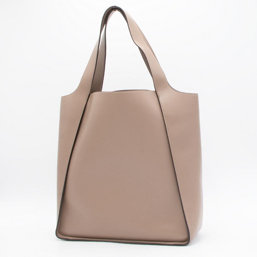 【2023年秋冬新作】ステラマッカートニー STELLA McCARTNEY ステラロゴスクエアトートバッグ モス STELLA LOGO SQUARE TOTE BAG 7B0031 W8542 2800 MOSS｜grande-tokyo｜02