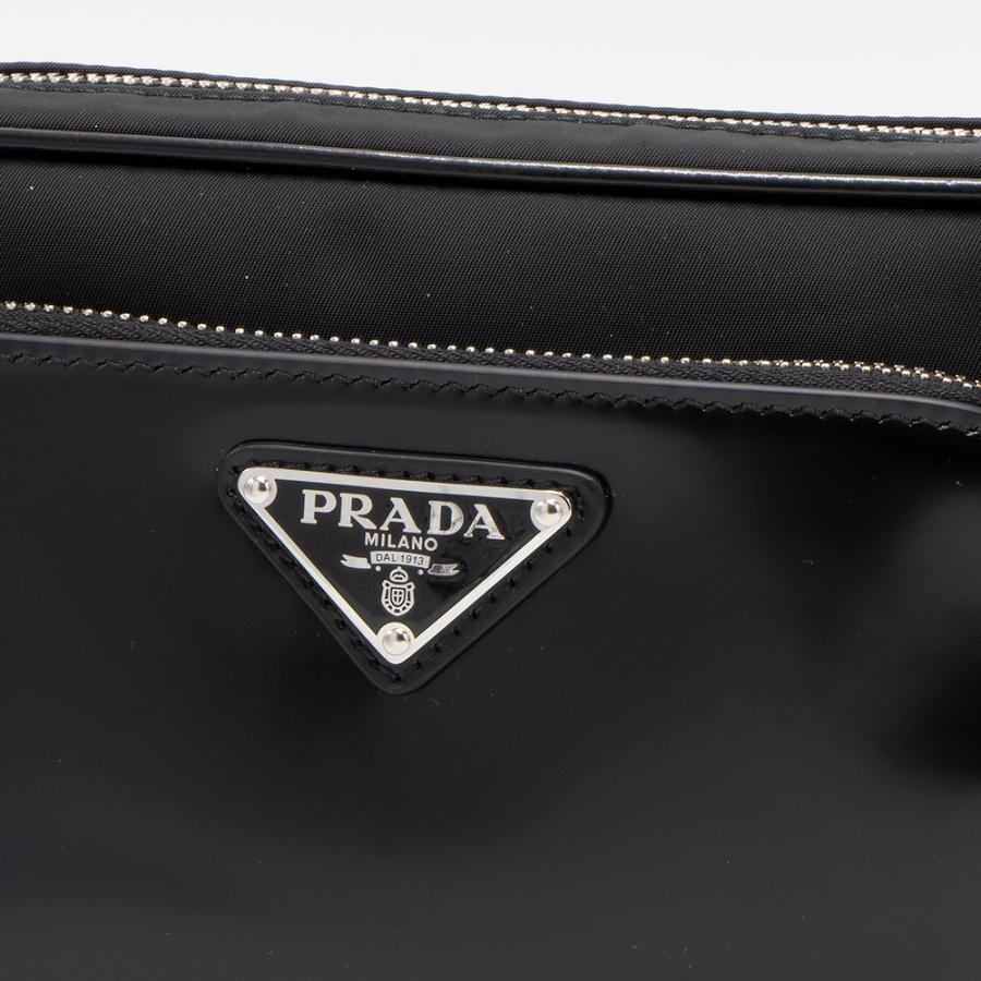 PRADA プラダ ショルダーバッグ Re-Nylon ブラッシュドレザー PRADA プラダ ショルダーバッグ Re-Nylon ブラッシュドレザー