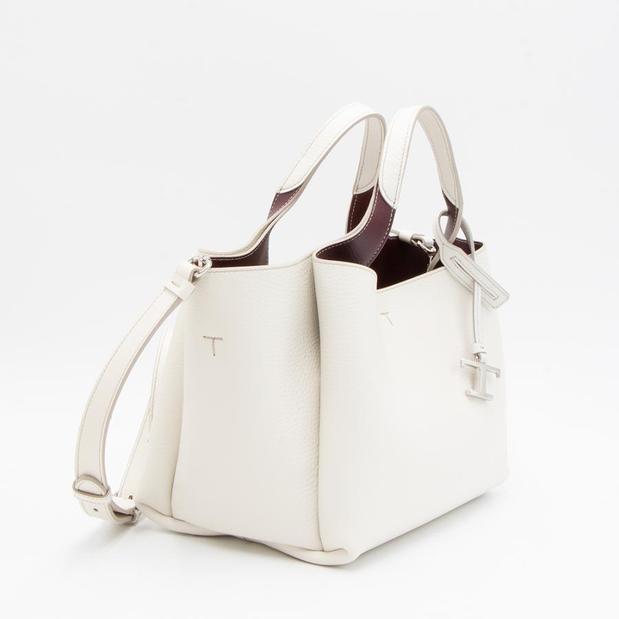 【2024年春夏新作】トッズ TOD'S トートバッグ(2WAY仕様) ミニ ホワイト XBWAPAFL100QRI 9P09 WHITE｜grande-tokyo｜03