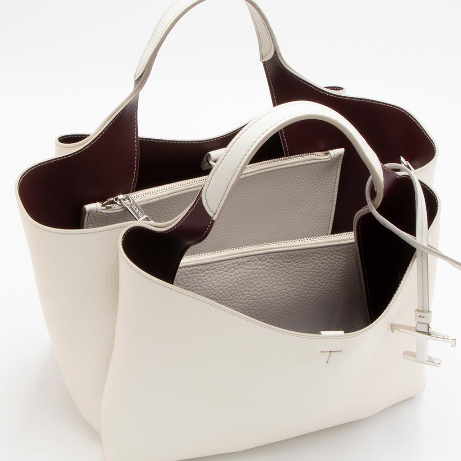 【2024年春夏新作】トッズ TOD'S トートバッグ(2WAY仕様) ミニ ホワイト XBWAPAFL100QRI 9P09 WHITE｜grande-tokyo｜08