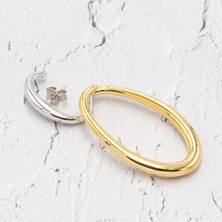 シャルロットシェネ　シルバー＆ゴールド　ピアス　セット　コンビ シャルロットシェネ CHARLOTTE CHESNAIS ピアス ゴールド&シルバー