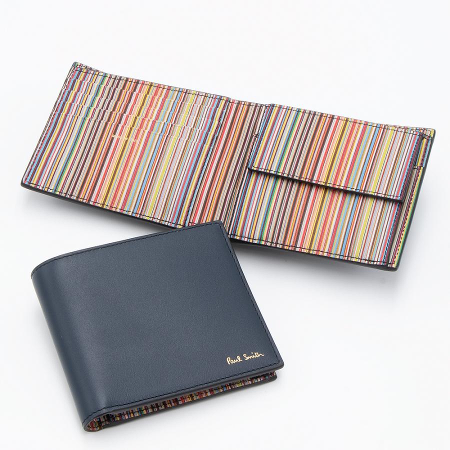 Paul Smith（ポール・スミス） PAUL SMITH 2つ折り財布(小銭入れ付き 