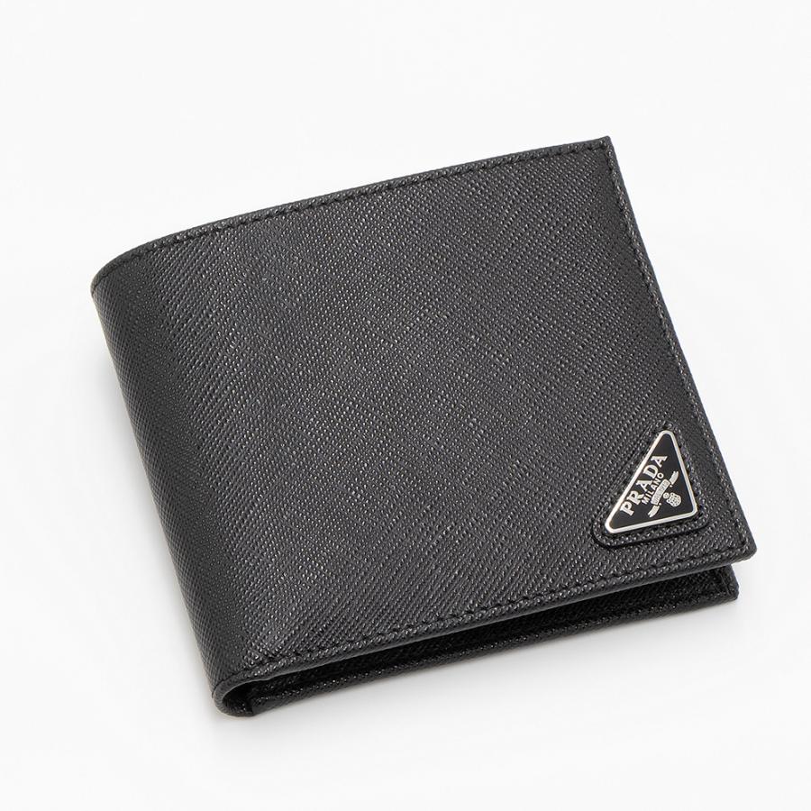 PRADA 【4/25から4/29はLYP会員は＋P10倍】プラダ 2つ折り財布(札入れ  