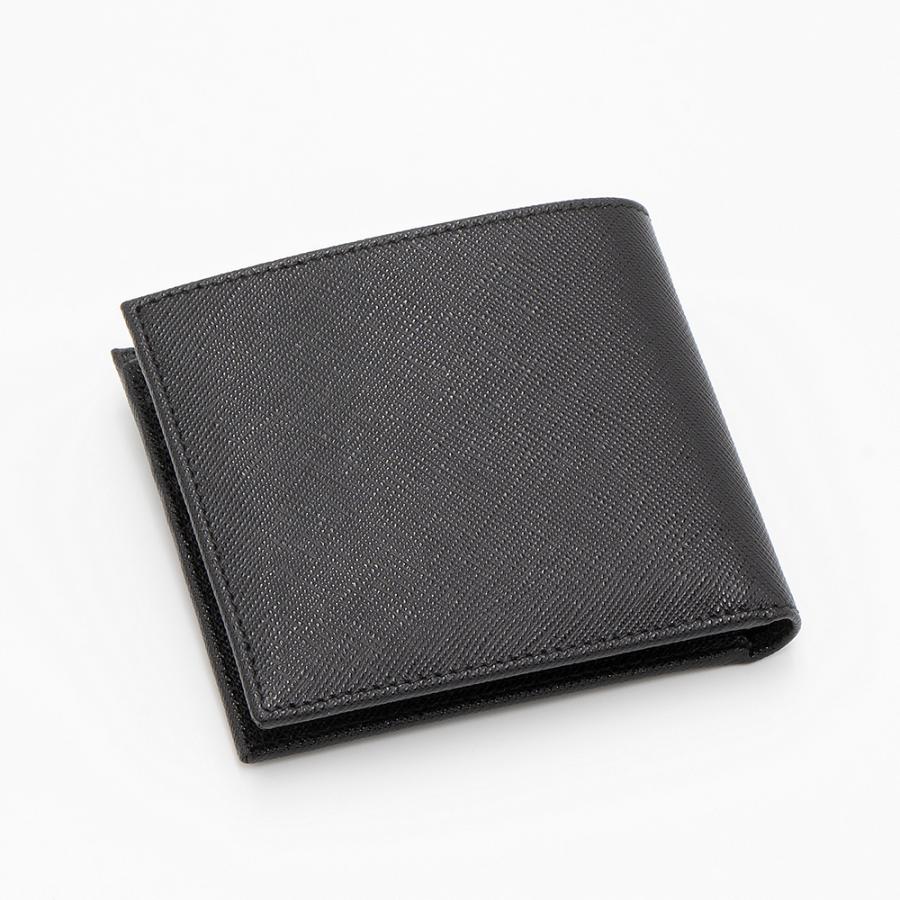 PRADA プラダ 2つ折り財布(札入れ) ブラック 2MO513 QHH F0002