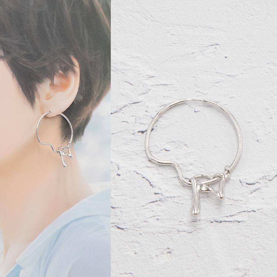 MARIA BLACK シルバー フープピアス×2 MARIA BLACK（マリアブラック） ピアス シルバー ISTEDGADE HOOP