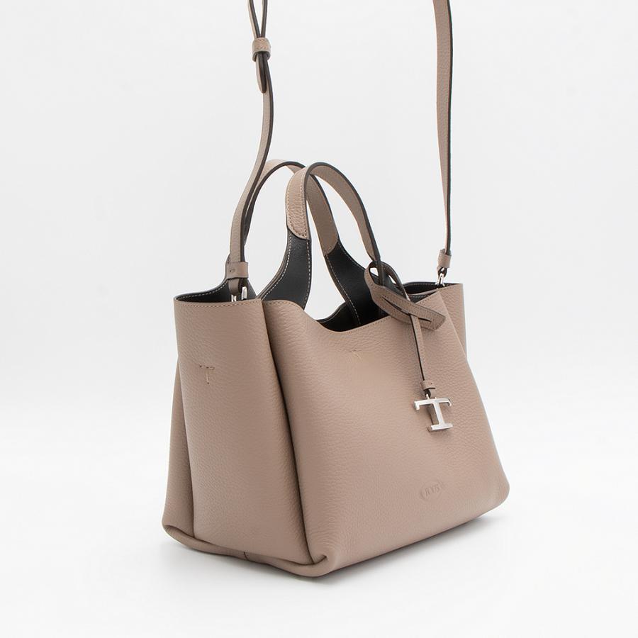 TOD'S トッズ トートバッグ(2WAY仕様) ミニ グレージュ TOD'S トッズ トートバッグ(2WAY仕様) ミニ グレージュ