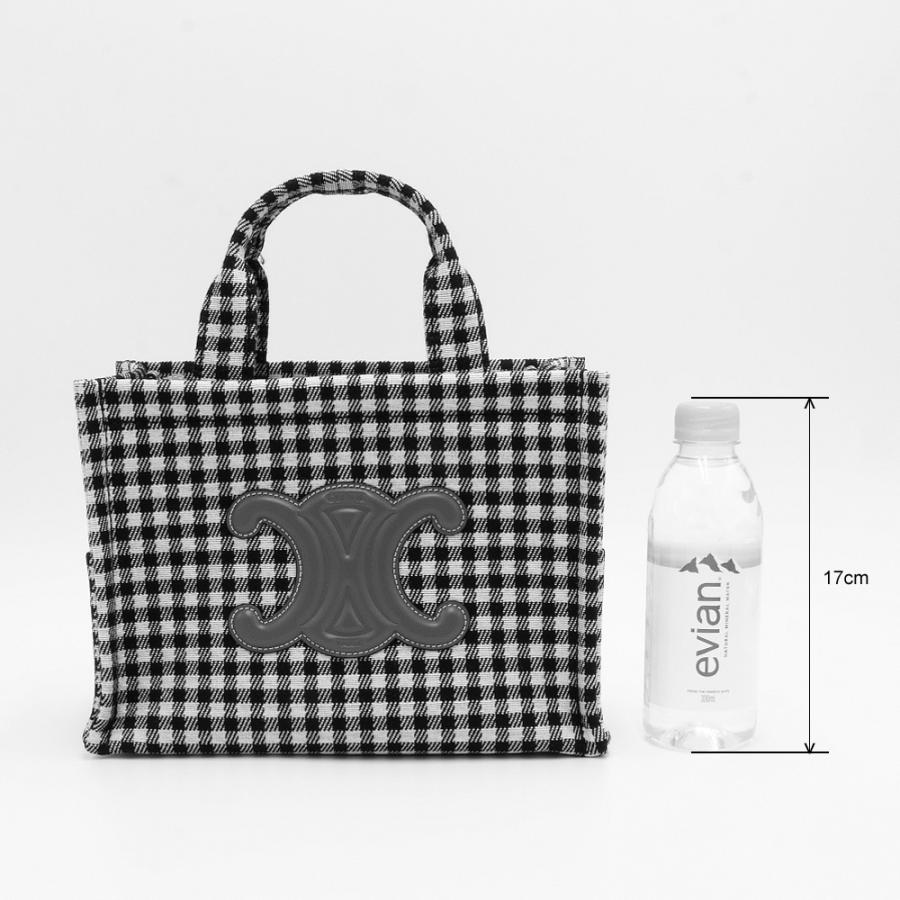 CELINE セリーヌ トートバッグ ブラック/ホワイト スモールカバ CELINE セリーヌ トートバッグ ブラック/ホワイト スモールカバ