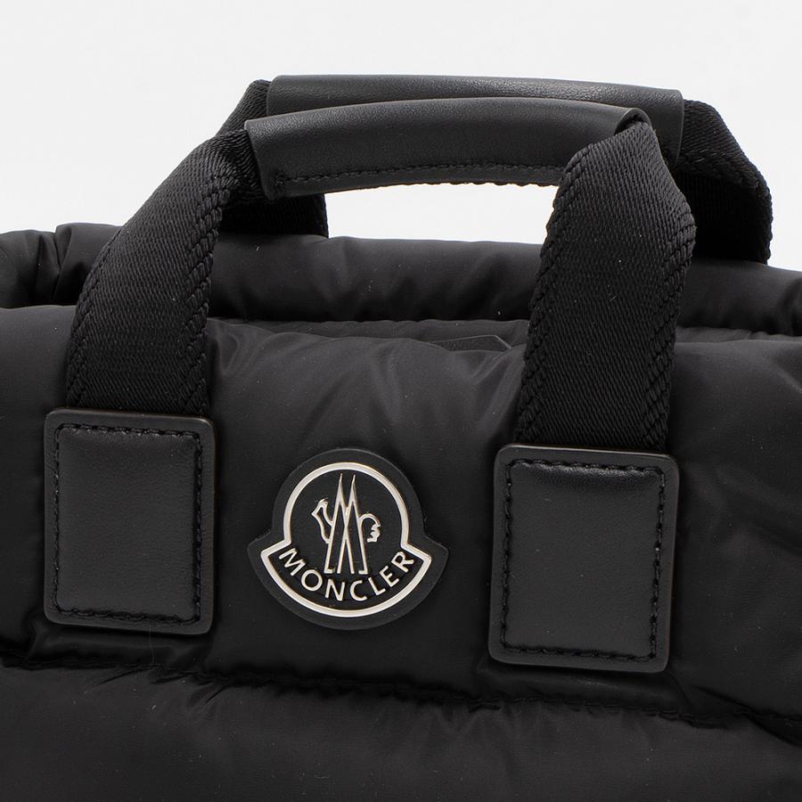 MONCLER モンクレール トートバッグ(2WAY仕様) ブラック MICRO MONCLER モンクレール トートバッグ(2WAY仕様) ブラック MICRO