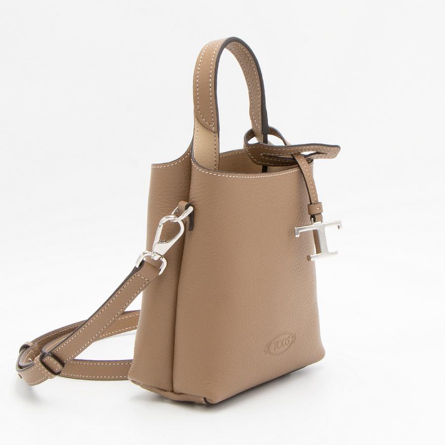 Tod's トートバッグ　2way bag TOD'S（トッズ） トートバッグ(2WAY仕様) マイクロ ブラウン
