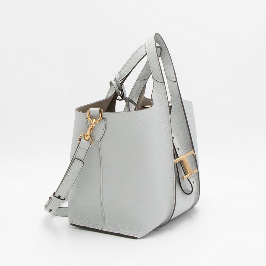 TOD'S トッズ トートバッグ ミニ グレー T TIMELESS タイムレス TOD'S トッズ トートバッグ ミニ グレー T TIMELESS タイムレス