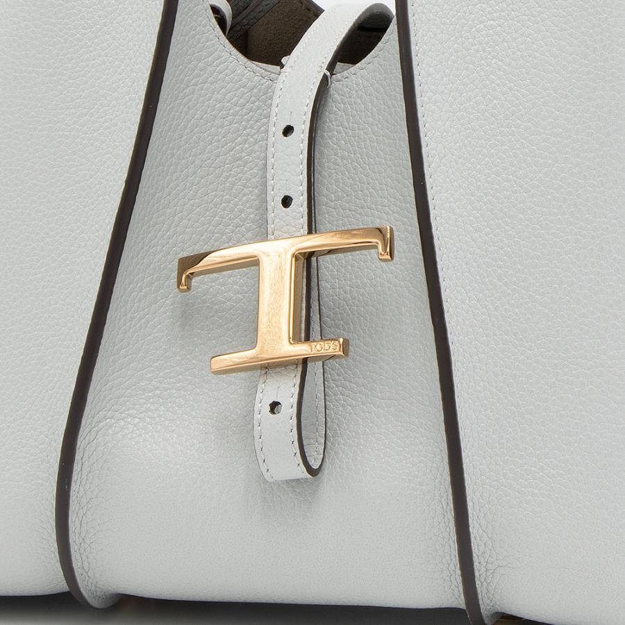 TOD'S（トッズ） トートバッグ ミニ グレー T TIMELESS T タイムレス