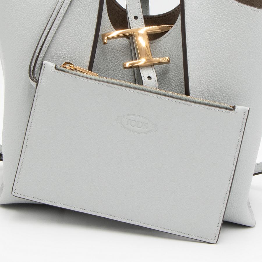 TOD'S トッズ トートバッグ ミニ グレー T TIMELESS タイムレス TOD'S トッズ トートバッグ ミニ グレー T TIMELESS タイムレス