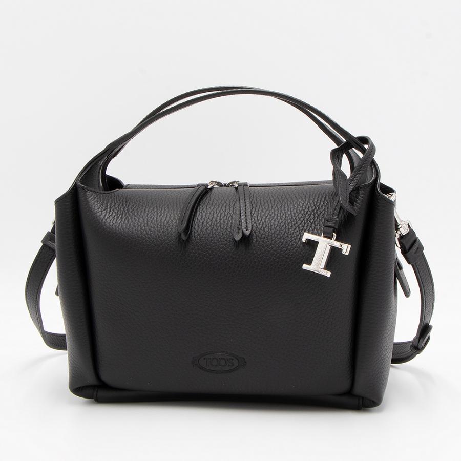 TOD'S トッズ トートバッグ(2WAY仕様) レザー バウレット バッグ TOD'S トッズ トートバッグ(2WAY仕様) レザー バウレット バッグ