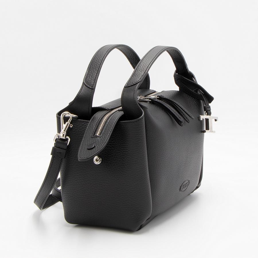 TOD'S トッズ トートバッグ(2WAY仕様) レザー バウレット バッグ TOD'S トッズ トートバッグ(2WAY仕様) レザー バウレット バッグ
