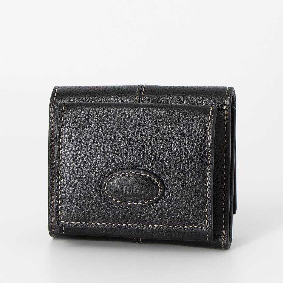 TOD'S（トッズ） TOD'S 3つ折り財布(小銭入れ付き) ブラック