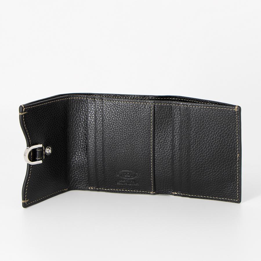 TOD'S（トッズ） TOD'S 3つ折り財布(小銭入れ付き) ブラック