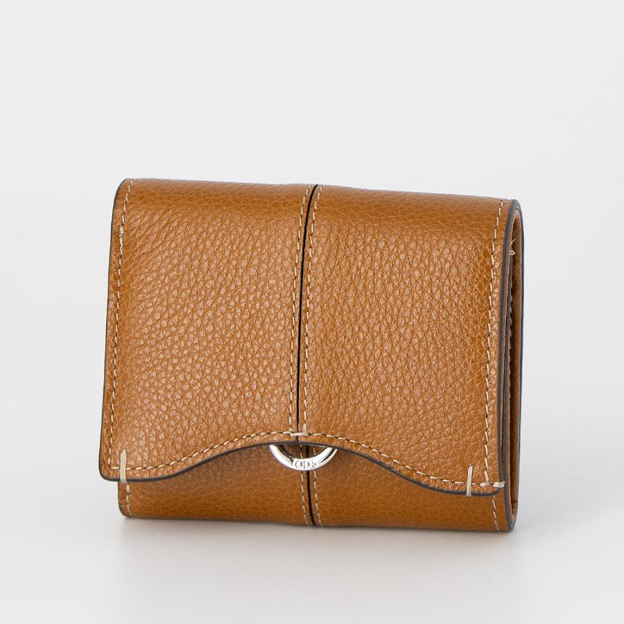 TOD'S（トッズ） TOD'S 3つ折り財布(小銭入れ付き) ブラウン