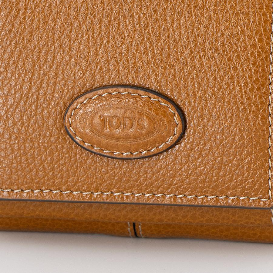 TOD'S（トッズ） TOD'S 3つ折り財布(小銭入れ付き) ブラウン